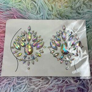 NEW Bling Rhinestone Bejeweled Performance Pasties Burlesque